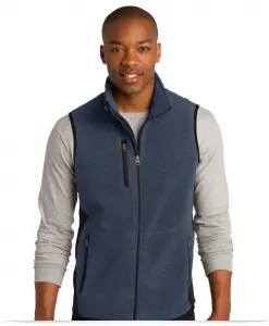 Customize Full Zip Fleece Vest