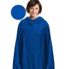 Embroidered Sweatshirt blankets with Sleeves