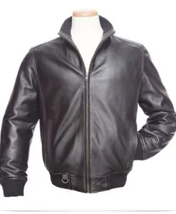 Customize Logo Urban Lambskin Leather Jacket