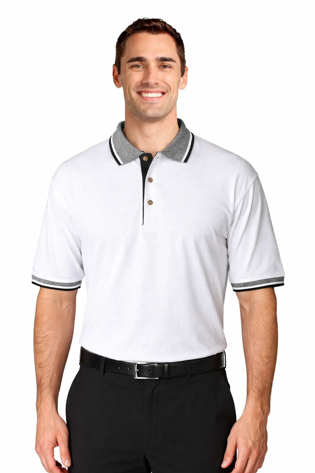 3 Tone Custom Golf Shirt - Image 2