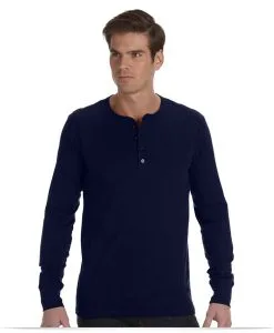 Customize Henley Long Sleeve