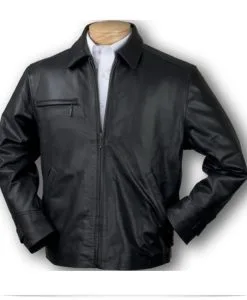 Customize Logo Driver Leather Jacket