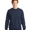 Custom Logo on Cottonpoly Embroidered sweatshirt