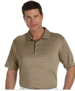 Custom Classic Stripe Short-Sleeve Polo