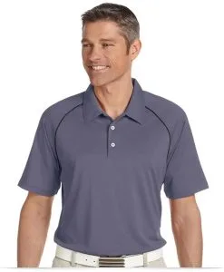 Embroidered Adidas Golf Men’s Piped Polo