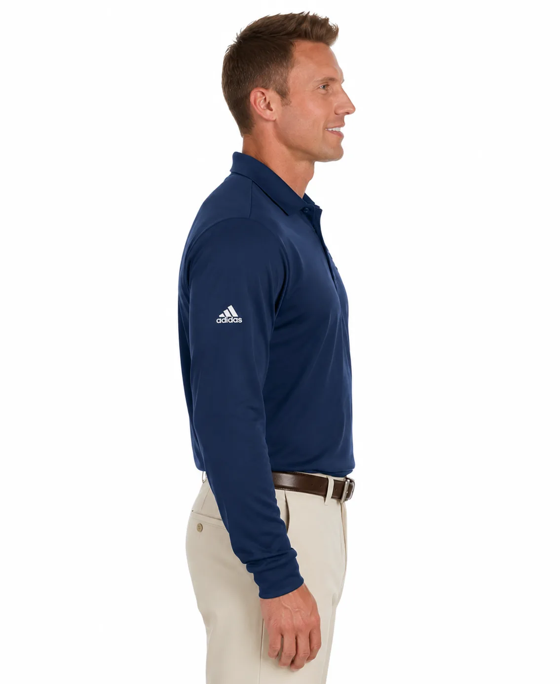 Adidas Golf Men's Long Sleeve Polo - Image 2
