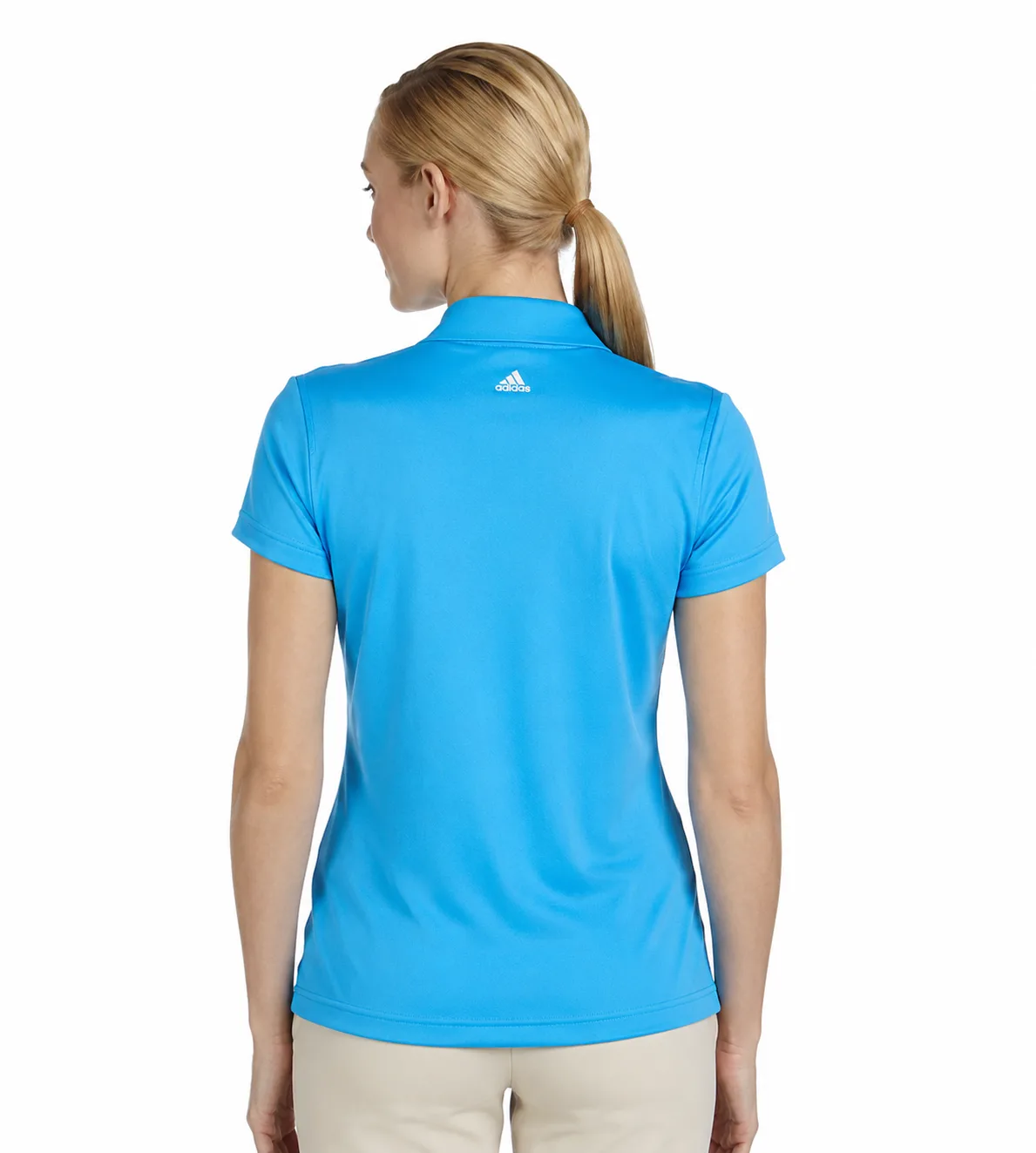 Adidas Ladies Pique Polo - Image 4