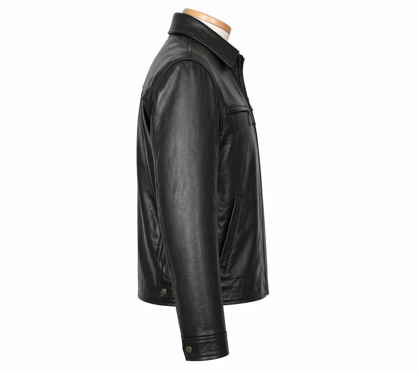 AllStar Logo Driver Leather Jacket - Image 2
