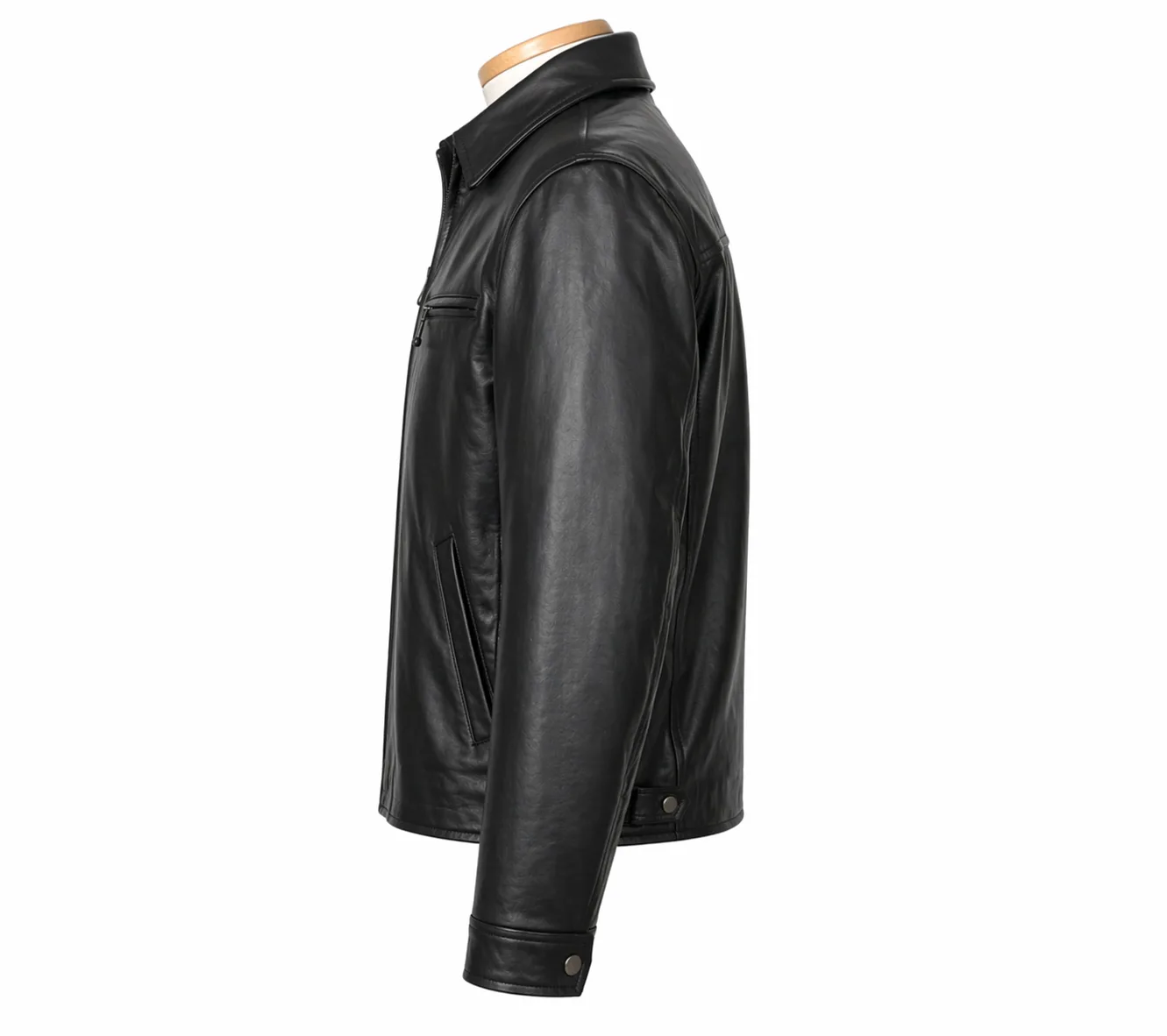 AllStar Logo Driver Leather Jacket - Image 3