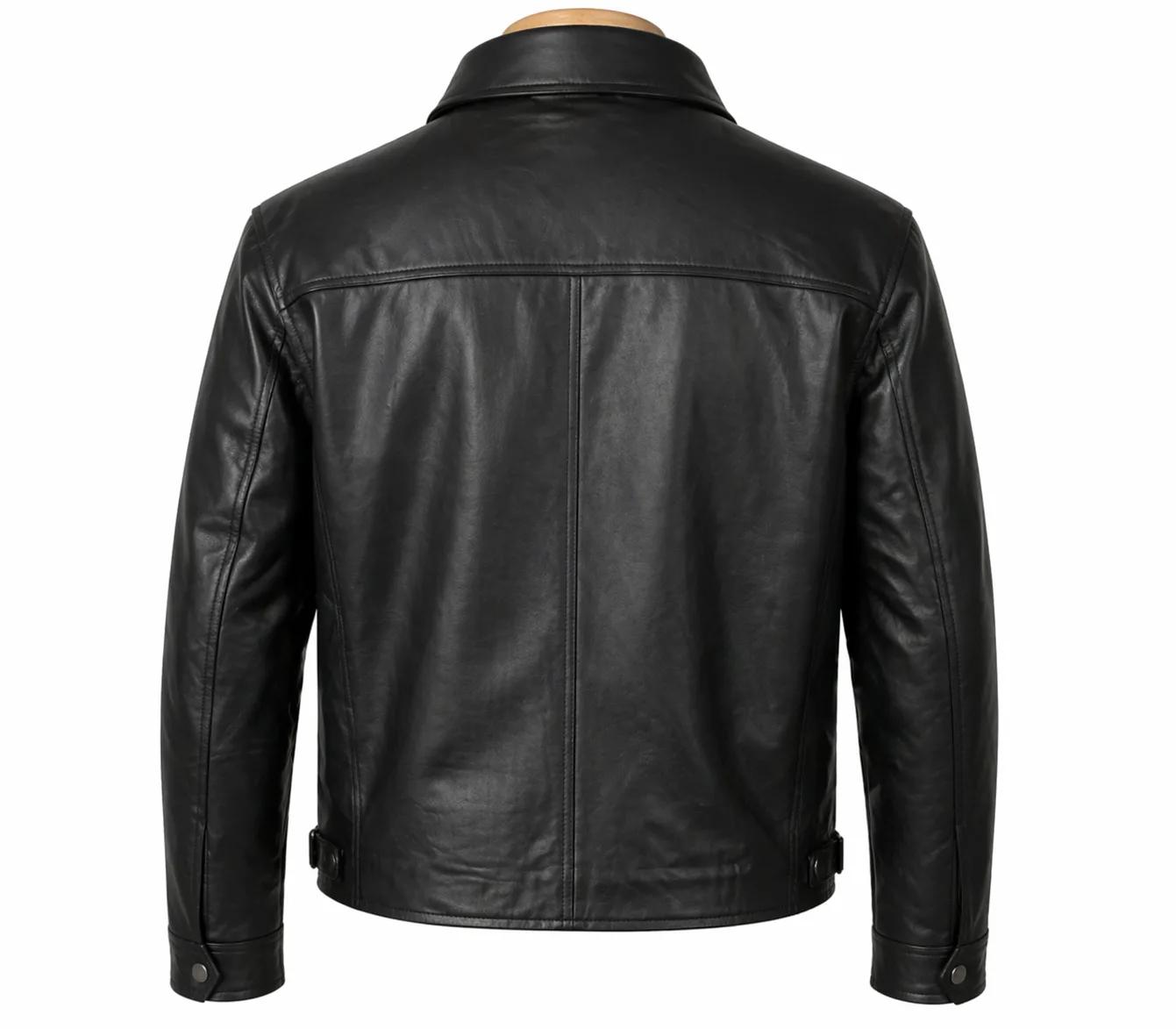 AllStar Logo Driver Leather Jacket - Image 4