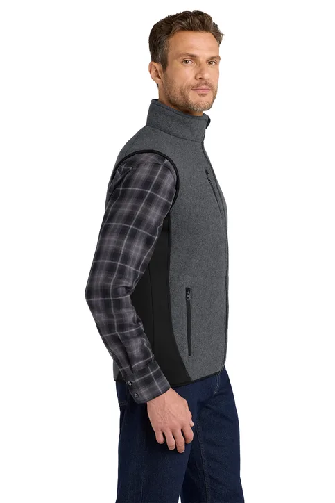 AllStar Logo Full Zip Fleece Vest - Image 3