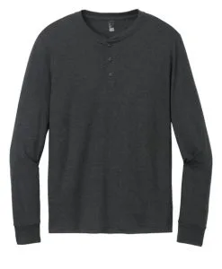 Alternative view of AllStar Logo Henley Long Sleeve