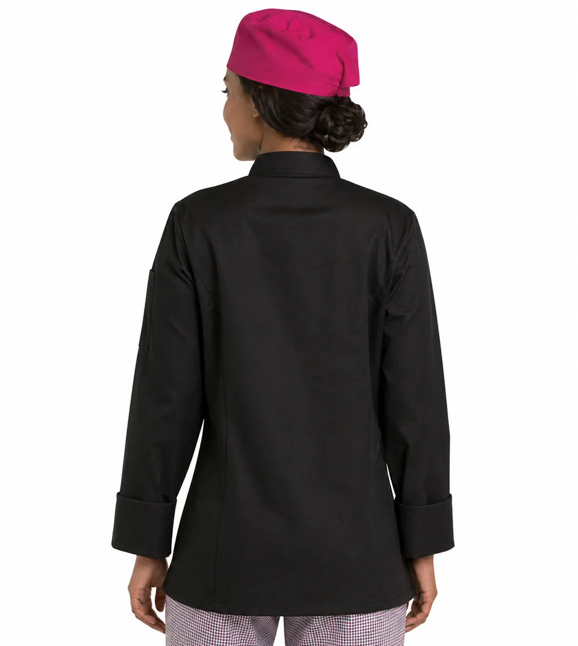 AllStar Logo Ladies Chef Jacket - Image 4