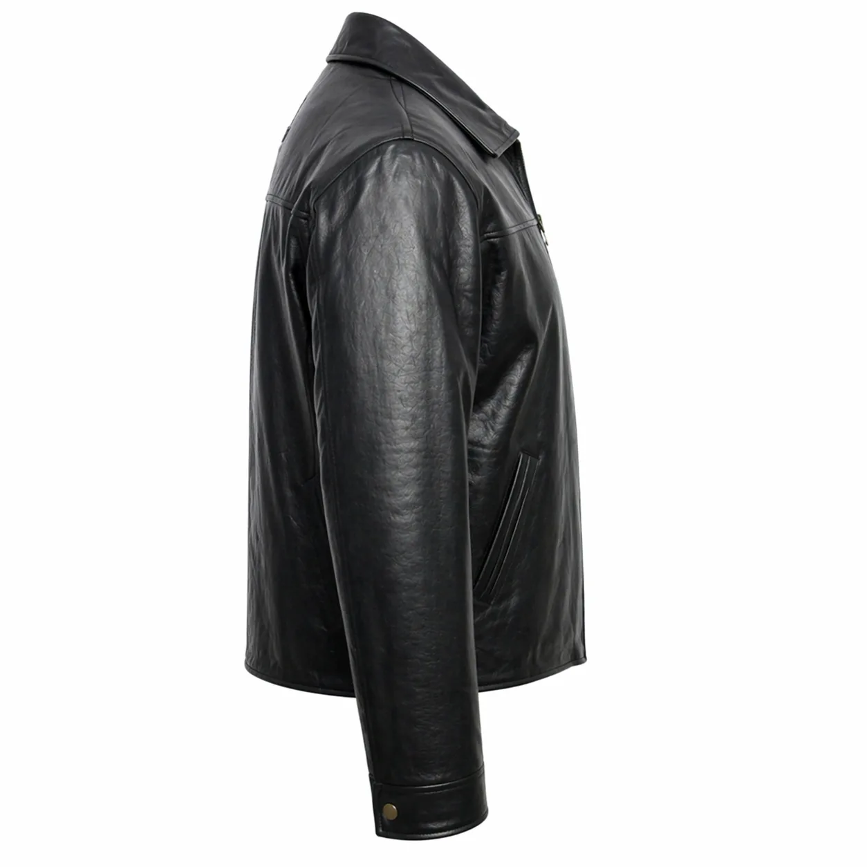 AllStar Logo Leather Jacket - Image 3