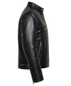 Alternative view of AllStar Logo Mens Leather Jacket