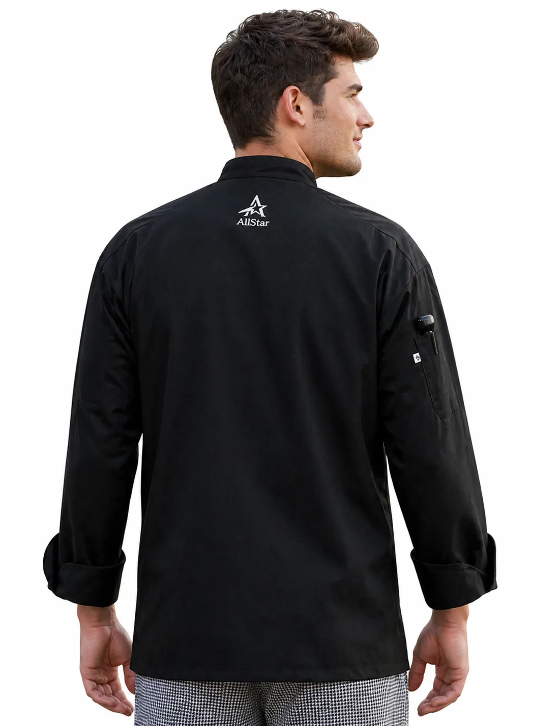 AllStar Logo Monogrammed Chef Jacket - Image 4