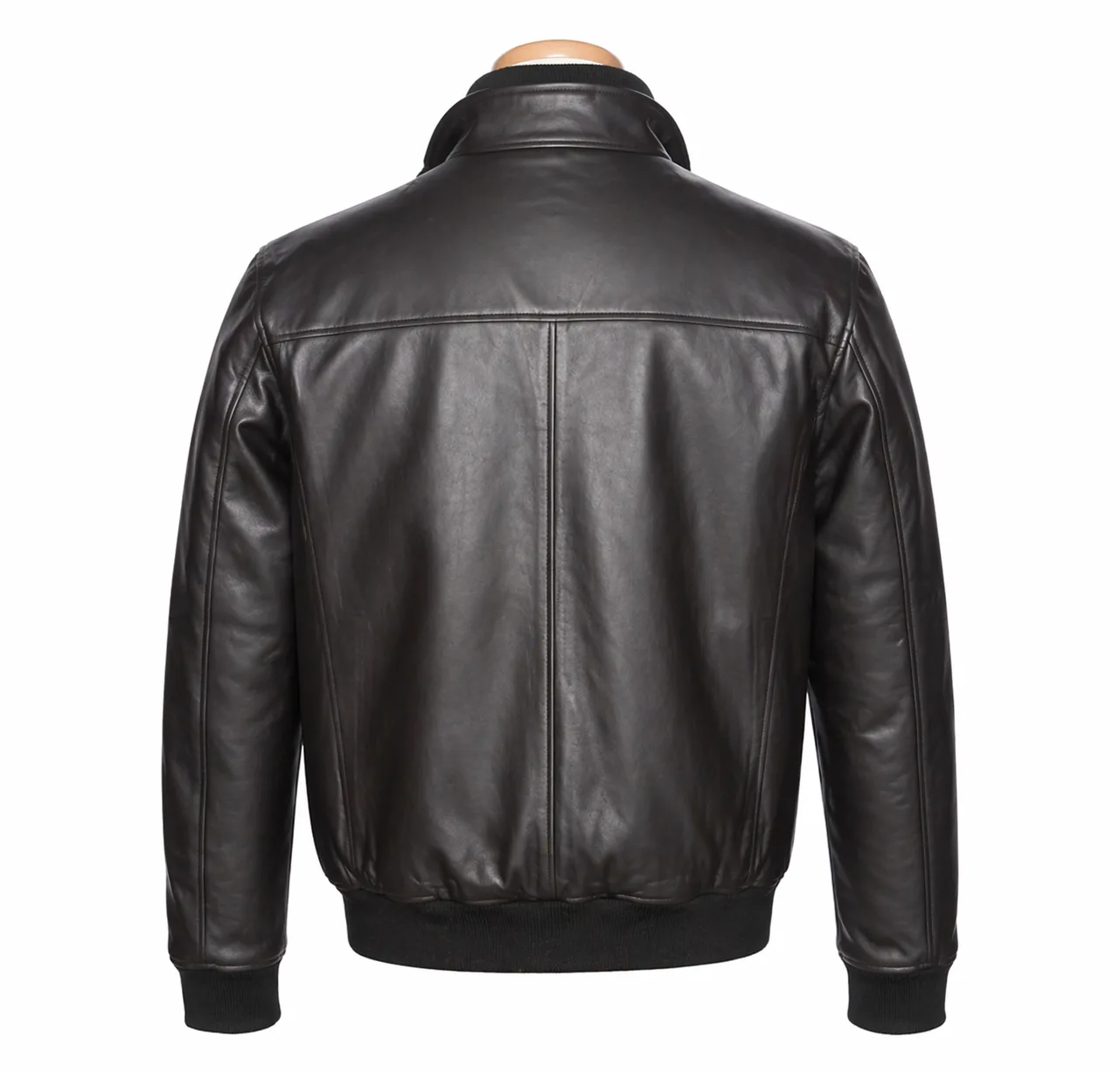 AllStar Logo Urban Lambskin Leather Jacket - Image 4