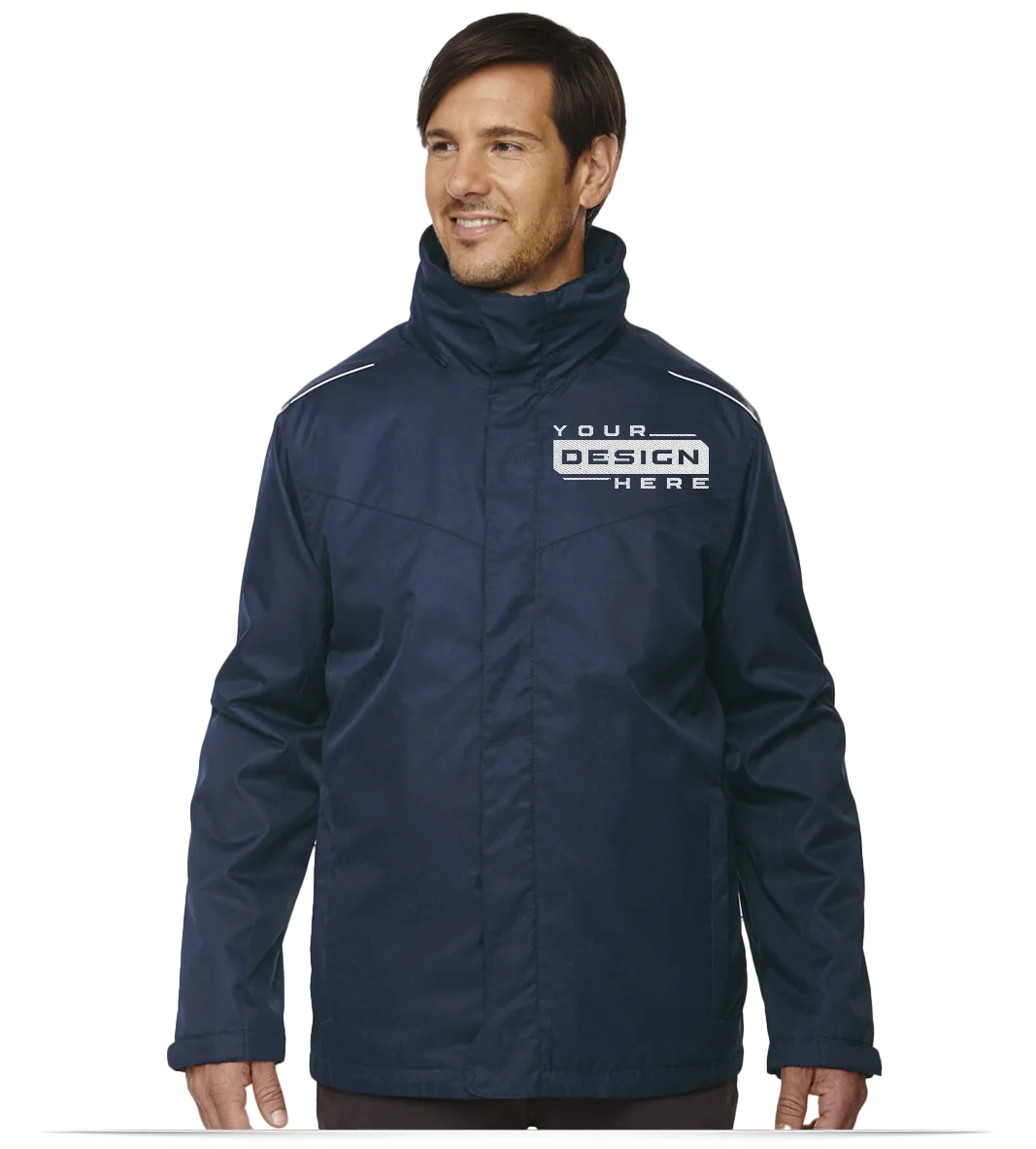 Custom Embroidered 3 in 1 Jackets with Logo