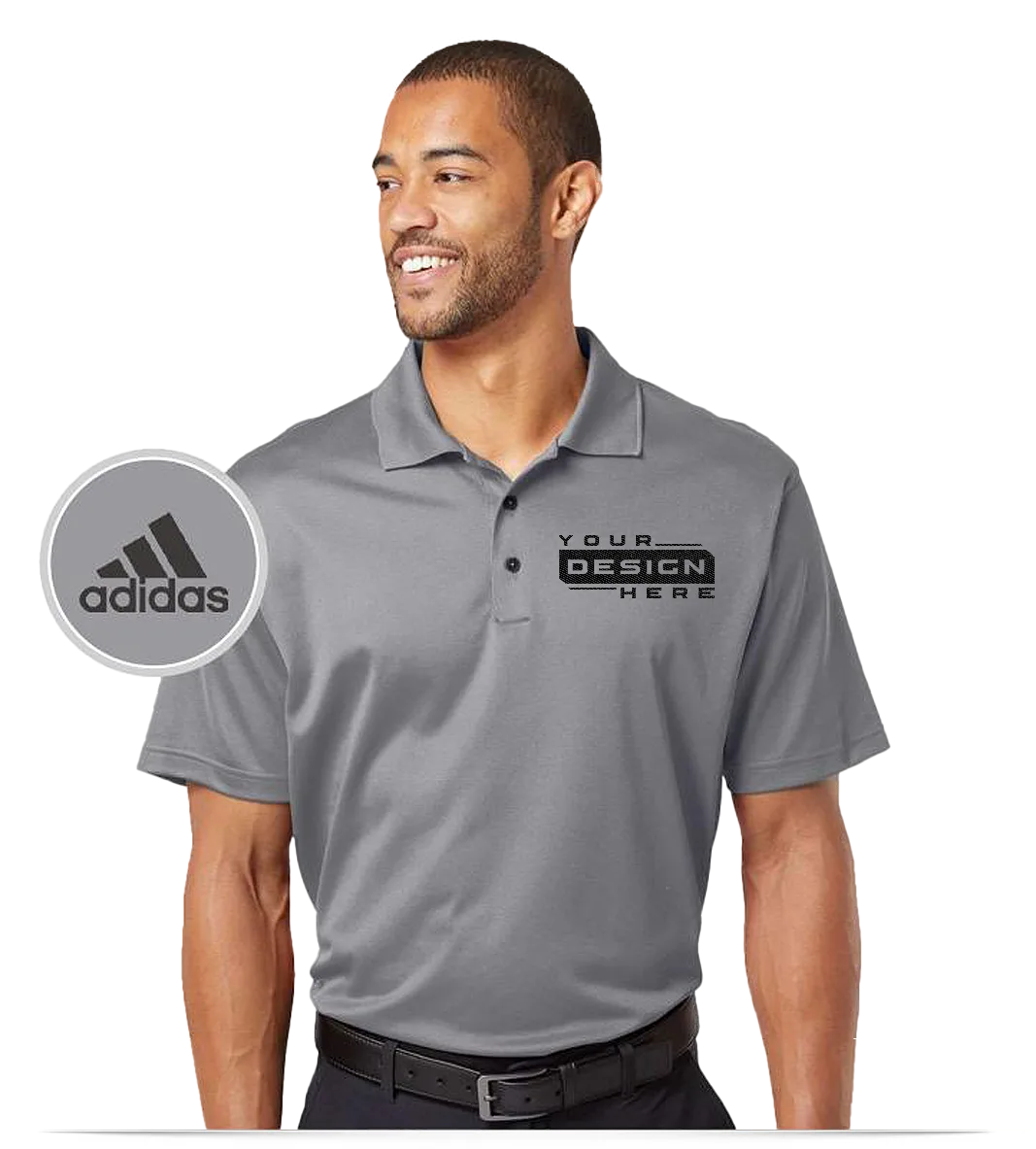 Mens Custom Embroidered Logo Polo Shirts