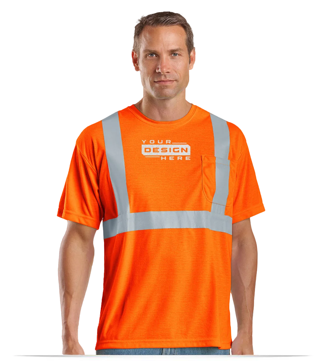 Custom Embroidered Logo Safety Wear - Safety Rain Jackets for Work