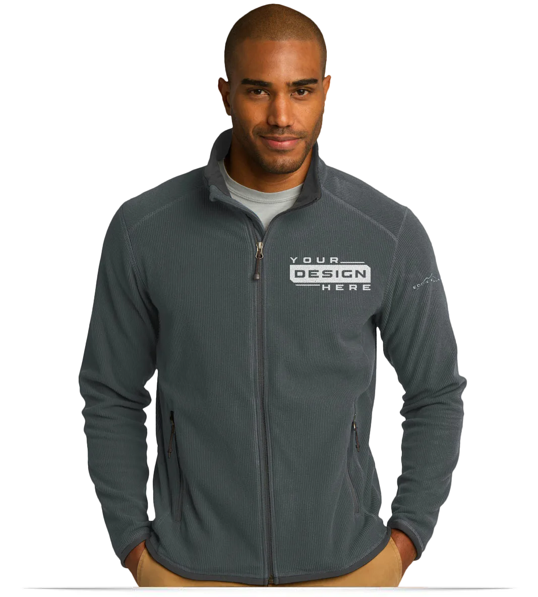 Embroidered Logo Eddie Bauer Jackets for Men and Women