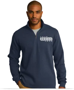 Custom Logo Embroidered 1/4 Zip Pullovers Personalized