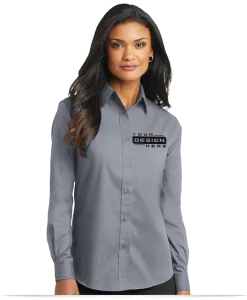 Women's Custom Dress Shirts - Embroidered Business Shirts