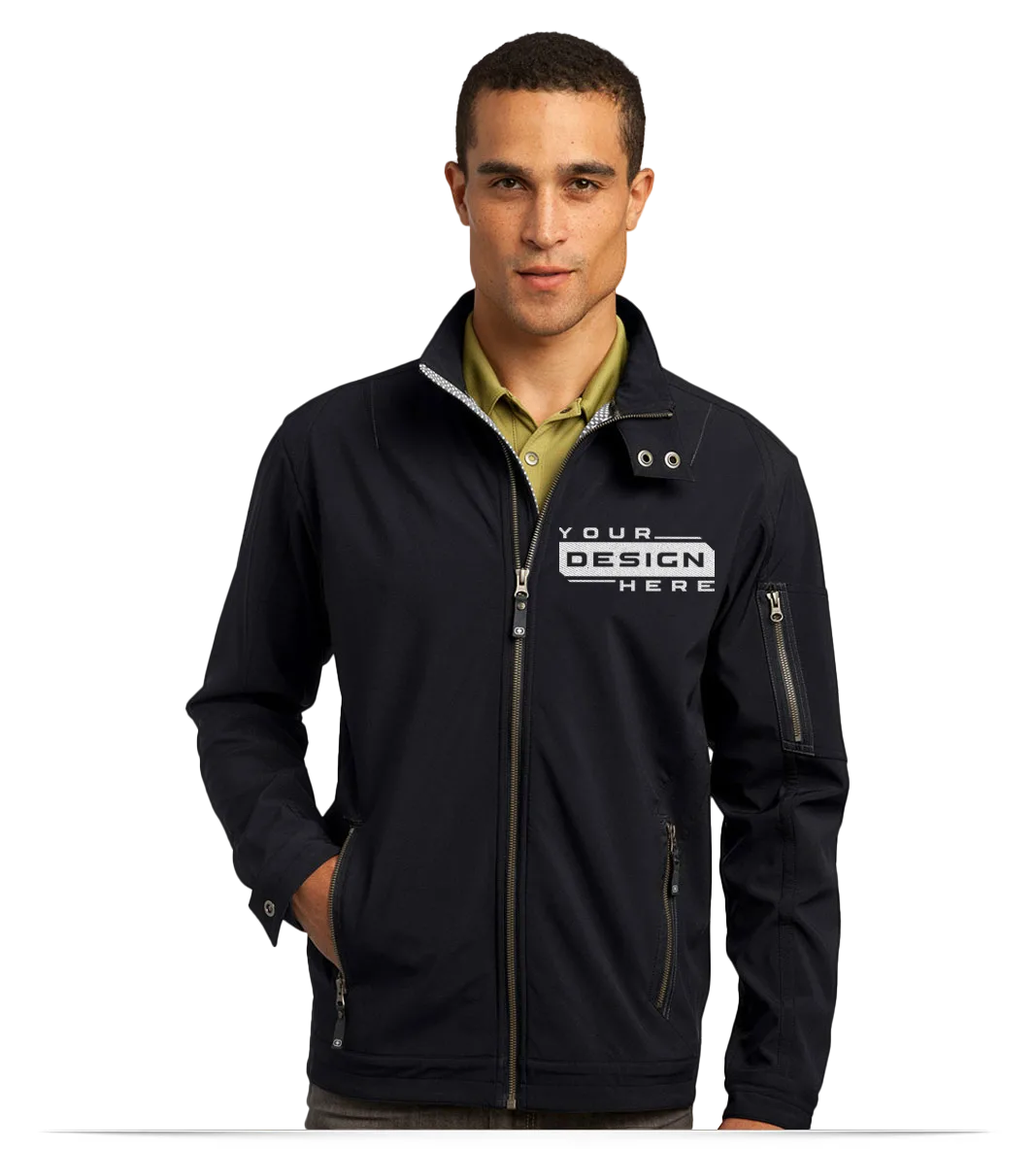 Custom Logo Mens and Ladies Ogio Outerwear Embroidered