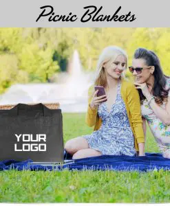 Custom Fleece Blankets with Your Embroidered Logo