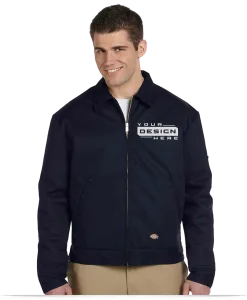 Design Embroidered Custom Dickies Work Jackets
