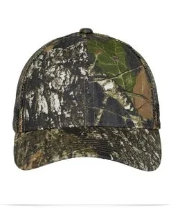 Custom Logo Camouflage Cap with Mesh Back