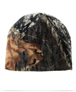 Custom Camouflage Fleece Beanie