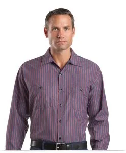 Embroidered Logo Work Shirt