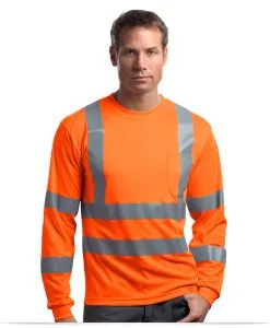 Personalized Long Sleeve Reflective T-Shirt