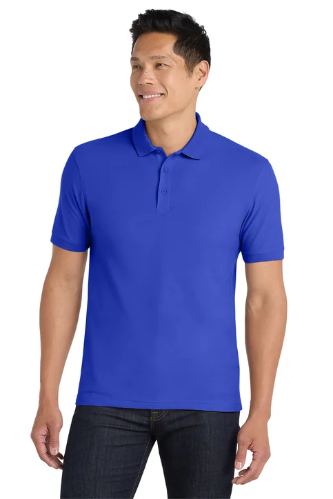Harriton 100% Cotton Business Polo Shirt - Image 5