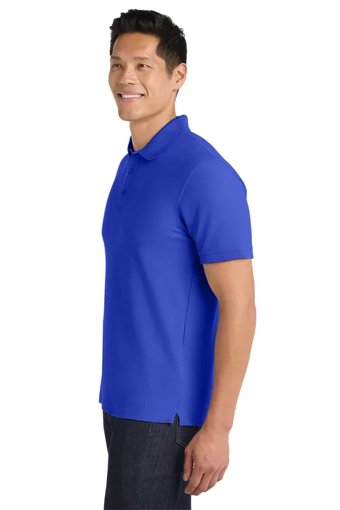Harriton 100% Cotton Business Polo Shirt - Image 3