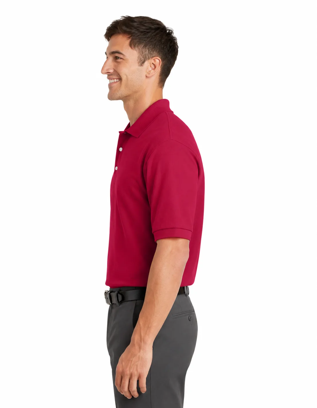 100% Cotton Golf Shirt - Image 3