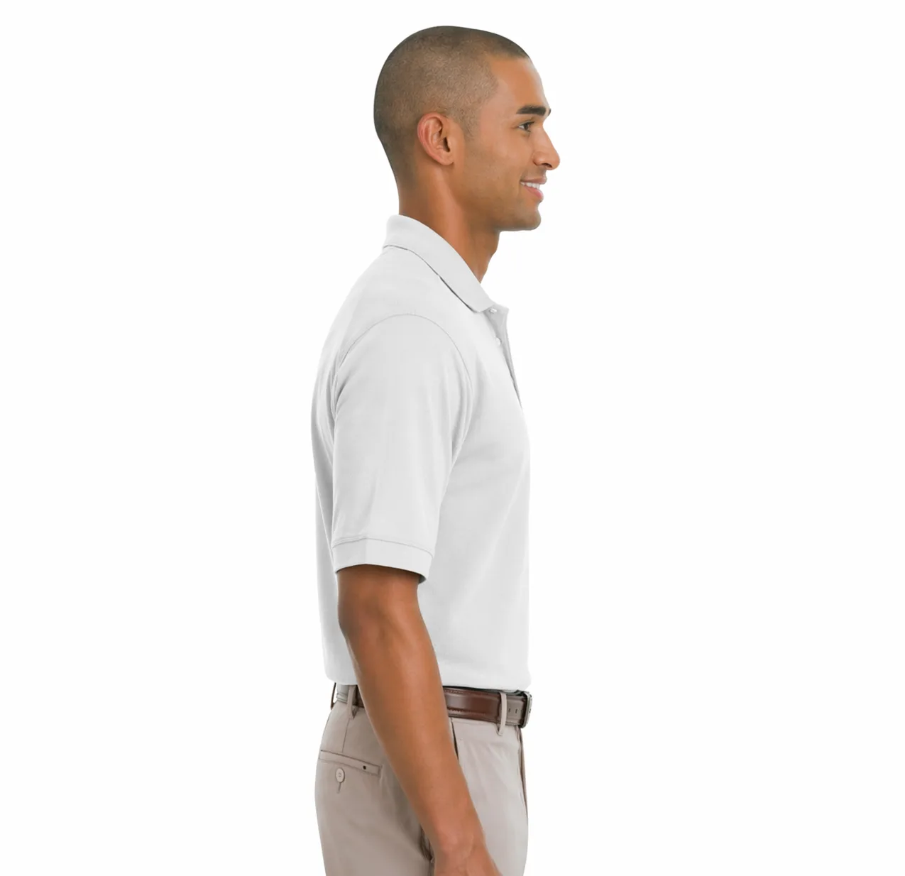Custom Embroidered Logo Nike 100% Cotton Golf Shirt - Image 2
