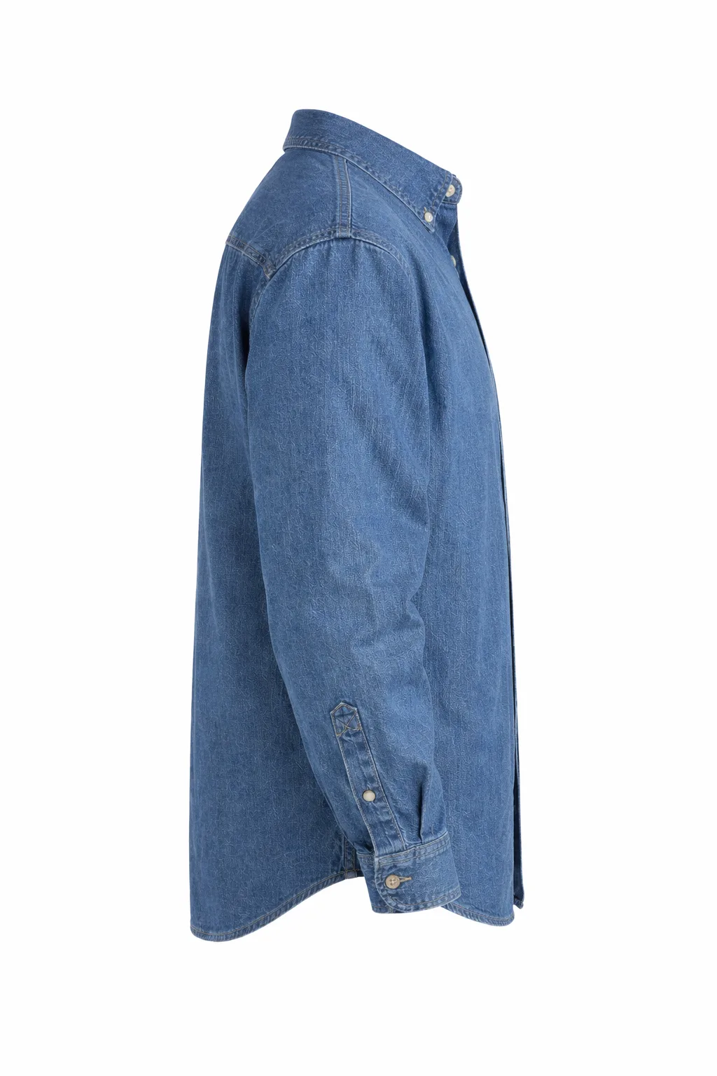 Custom Logo Denim Shirt - Image 3
