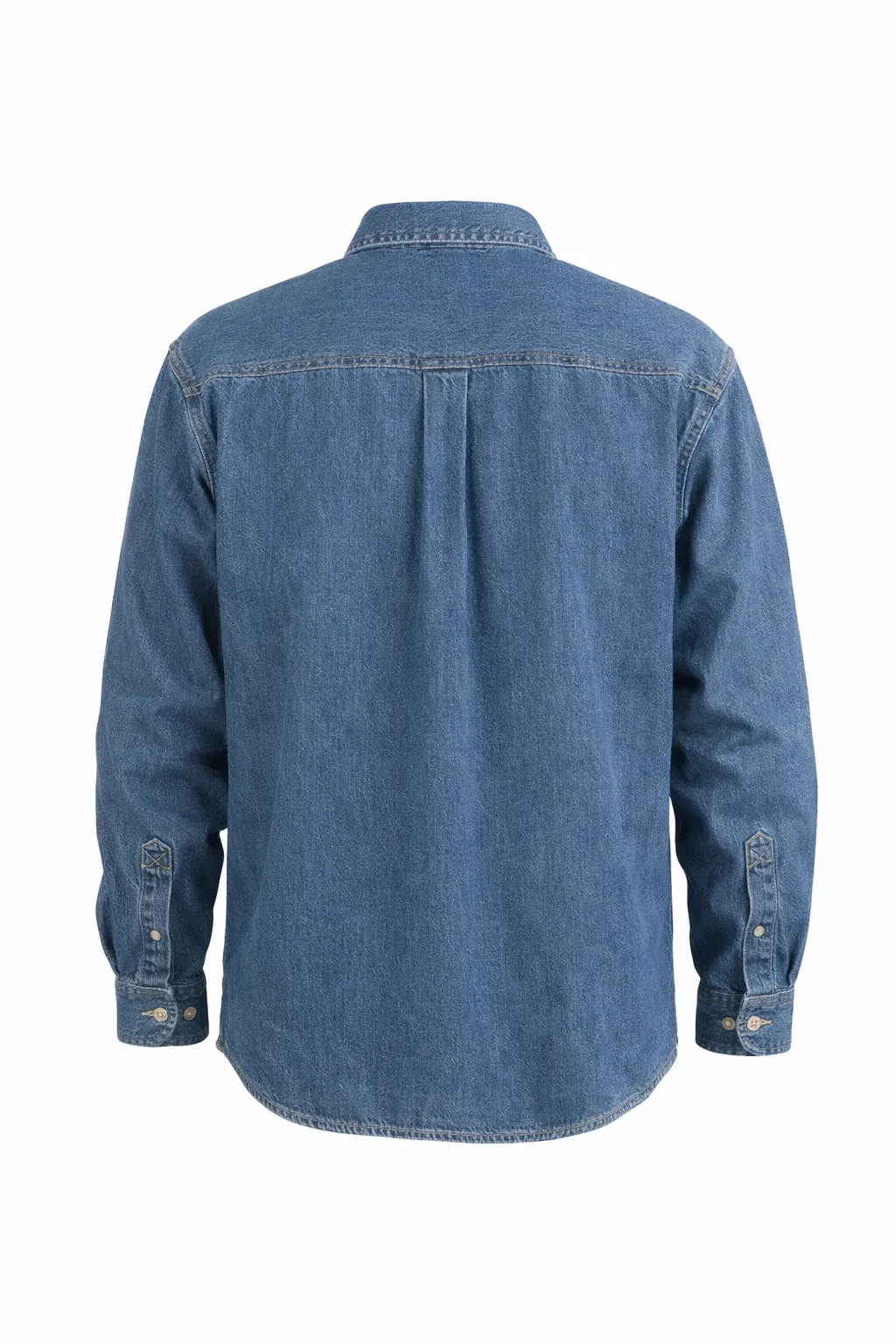 Custom Logo Denim Shirt - Image 4
