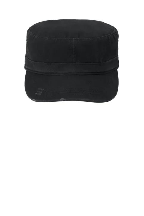 Custom Logo Distressed Military Hat - Image 4