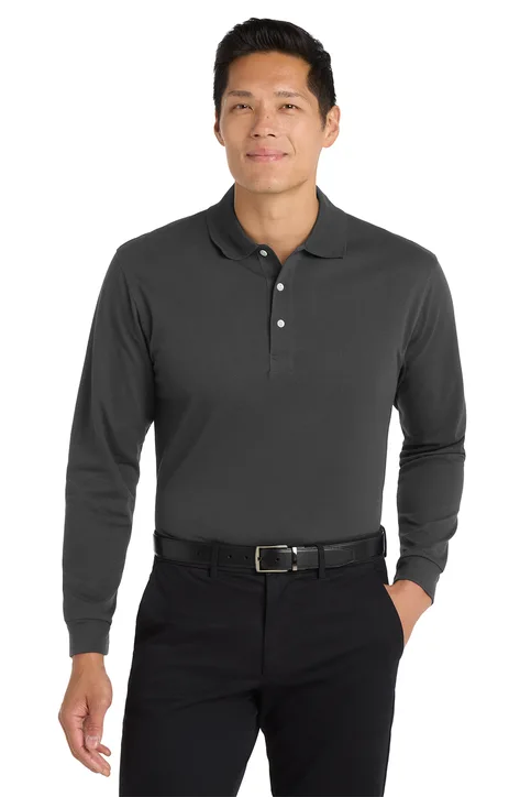 Custom Logo Long Sleeve Sport Shirt - Image 5
