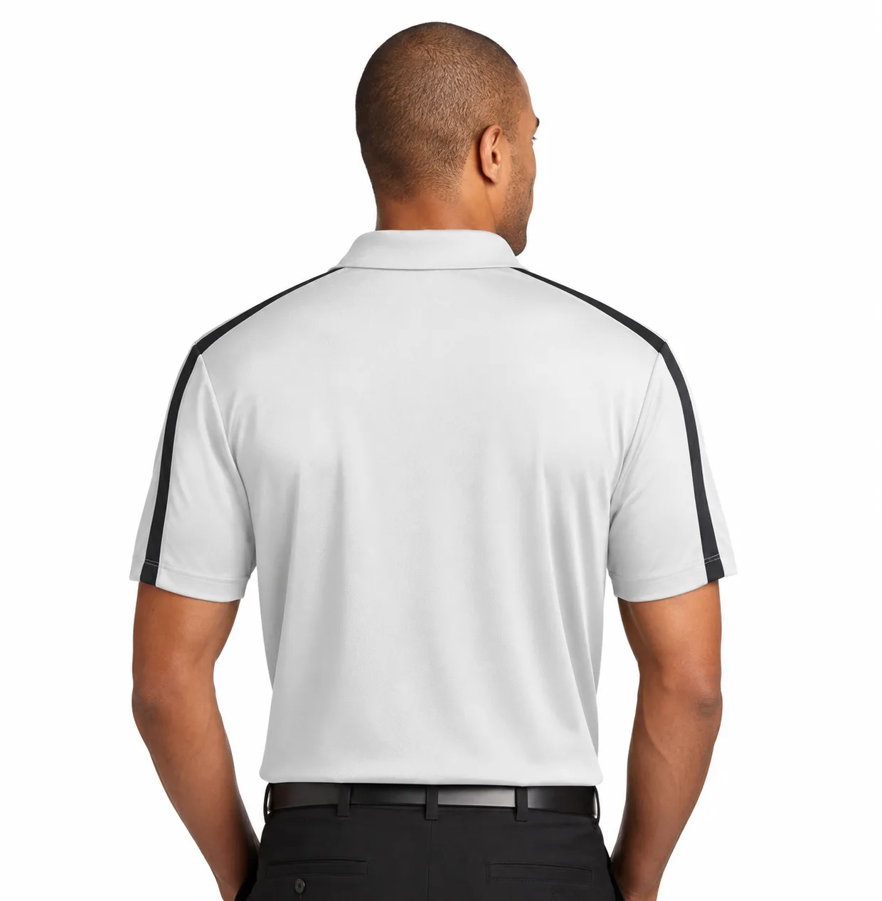 Customized Dri-Fit Stripe Polo Shirt - Image 4
