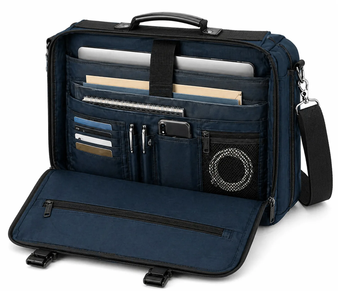 Delux Expandable Briefcase - Image 3