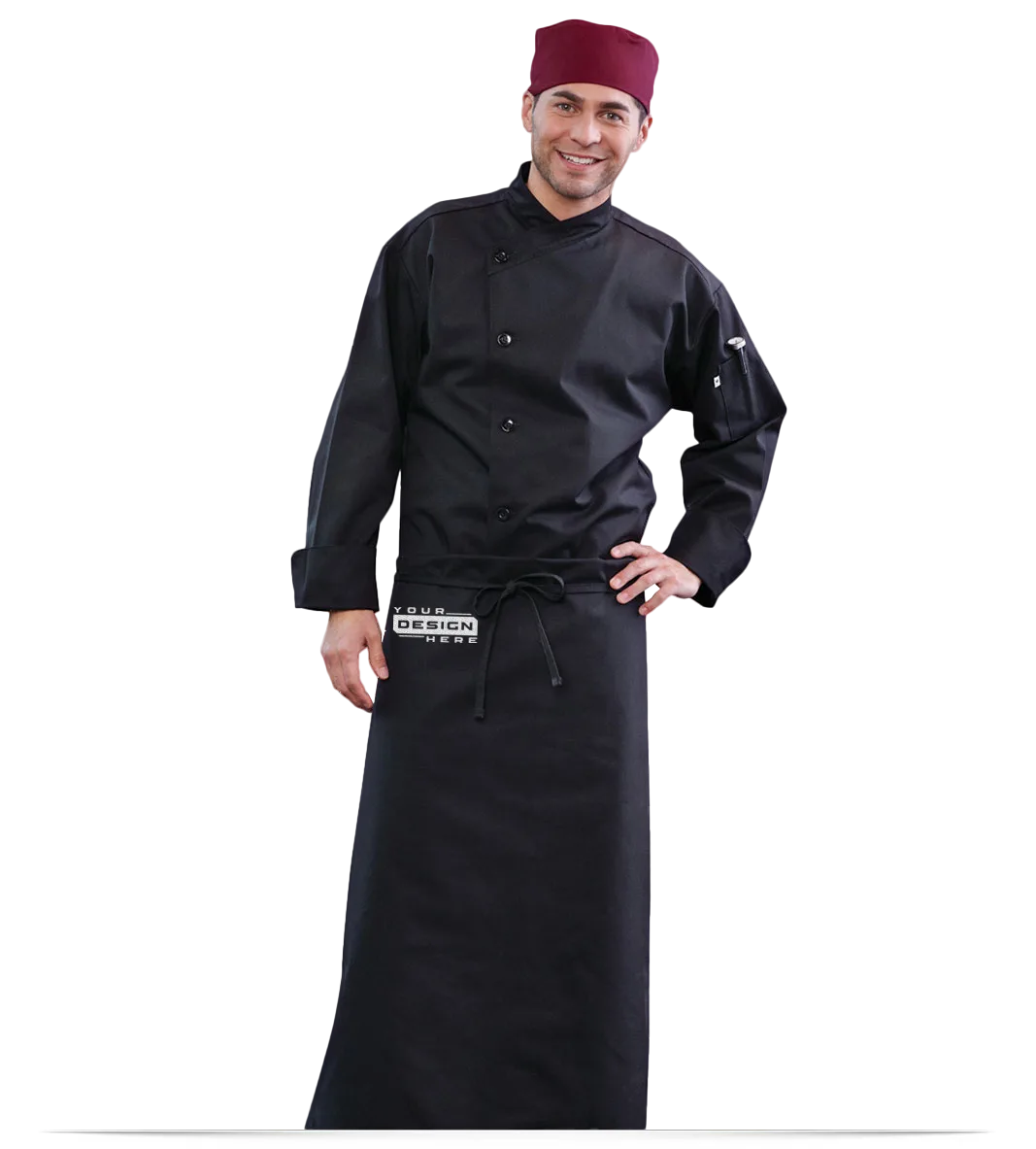 Custom Logo Bistro Aprons and Embroidered Bar Aprons