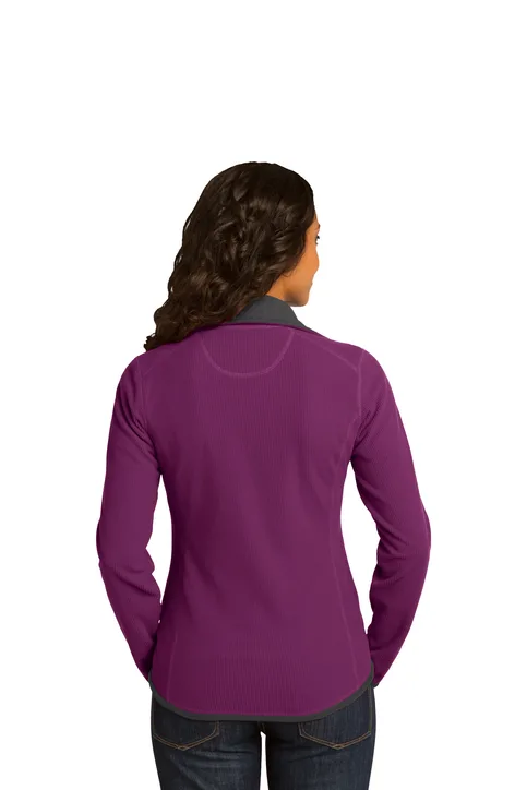 Eddie Bauer Ladies Full-Zip Vertical Fleece Jacket - Image 4