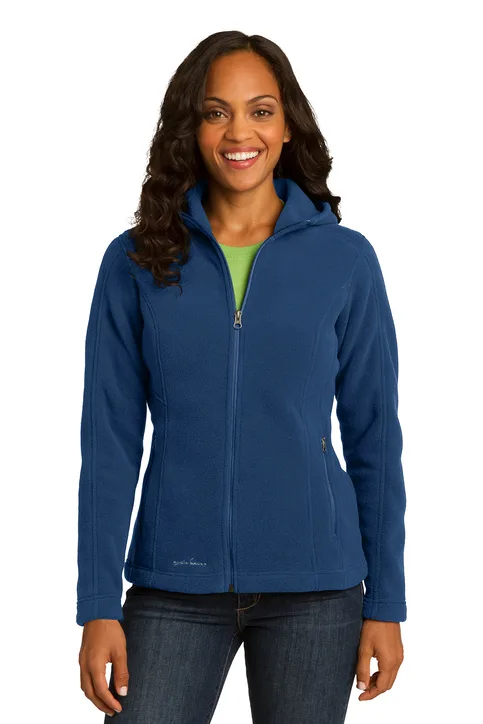 Eddie Bauer Ladies Hooded Full-Zip Fleece Jacket - Image 5