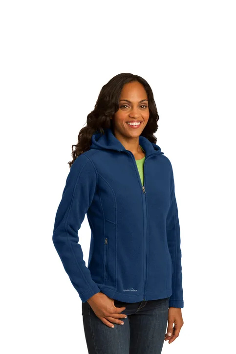 Eddie Bauer Ladies Hooded Full-Zip Fleece Jacket - Image 3