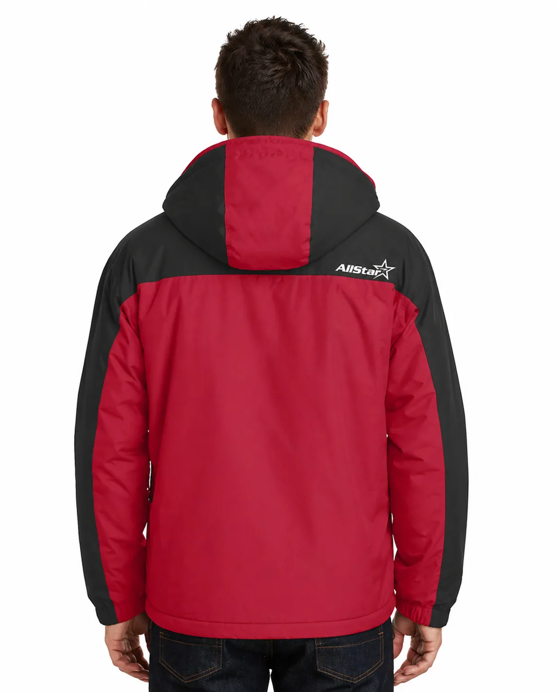 Embroidered Parka Jacket with Customized Logo - Image 4