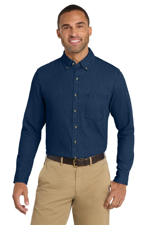 Harriton Denim Shirt - Image 5